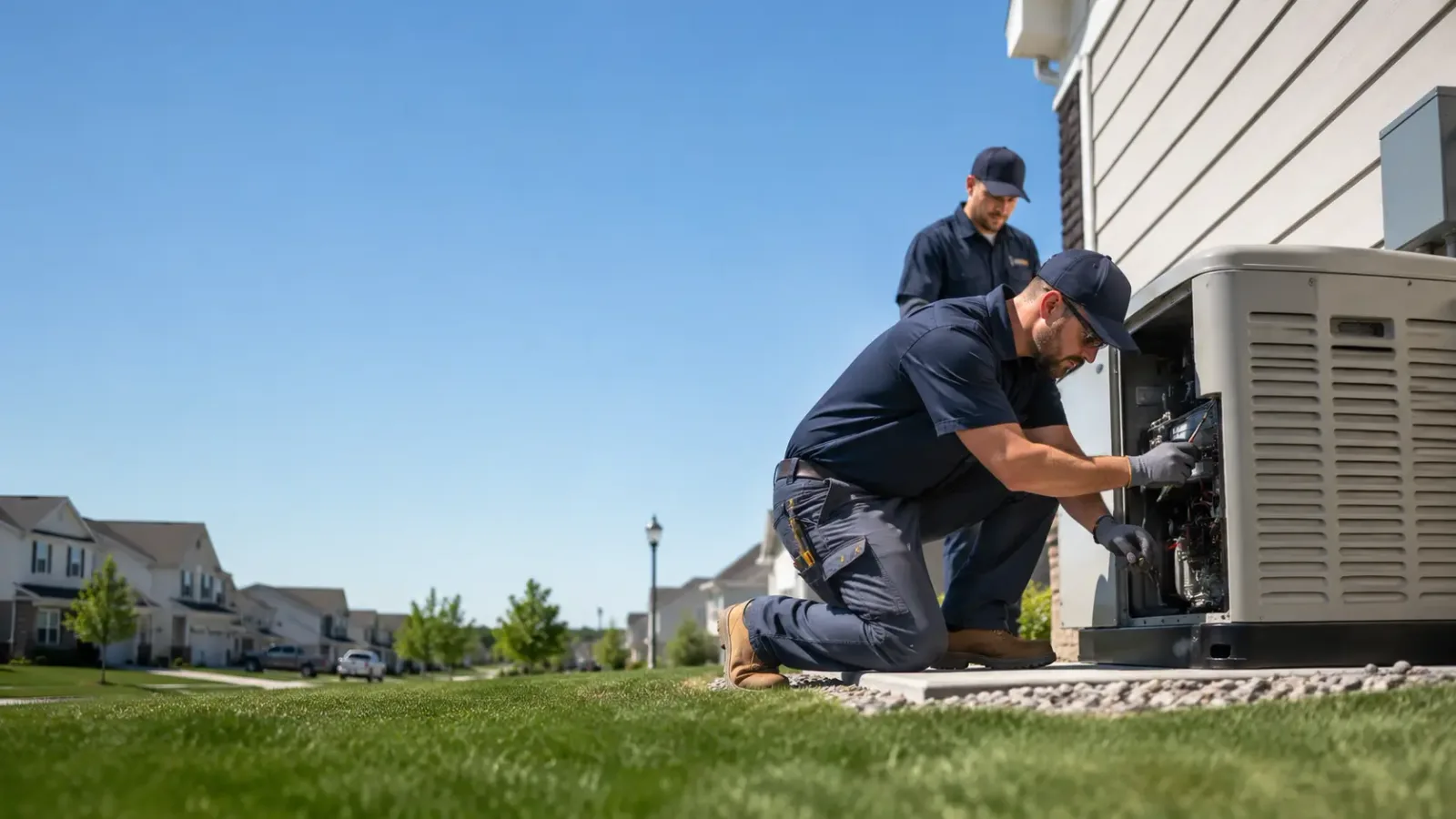 Generator Installation in Notrees, TX